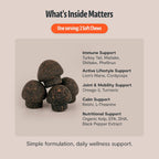 FreshCap Shroomies: Suplemento de setas para perros, 180 uds