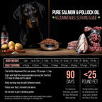 Alaskan Wild Salmon Oil for Dogs - Liquid Omega 3 with Pump - 236 ml