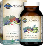 Garden of Life Organic Men's 40 Plus Multivitamin, 60 CT