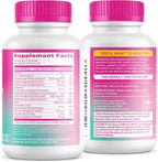 Pink Stork Gominolas para la Caída del Cabello Postparto, 60 unidades | Biotina, Ácido Pantoténico, Vitamina E, B6, B12