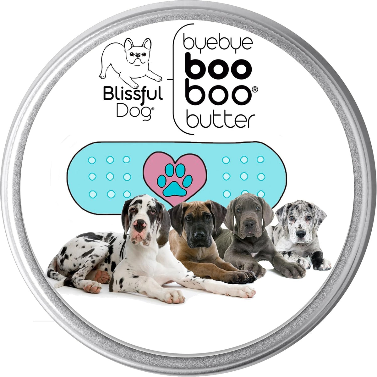 The Blissful Dog Great Dane Boo Boo Butter – – Manteca de karité y manteca de cacao: ricas en ácidos grasos, – Image 1