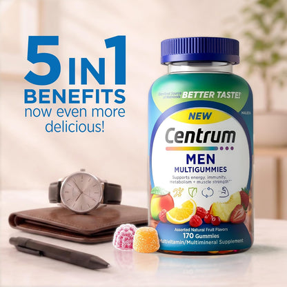 Centrum MultiGummies Multivitamínico en – Fortalecimiento del sistema inmunitario: Las vitaminas C, D y el zinc – Image 2