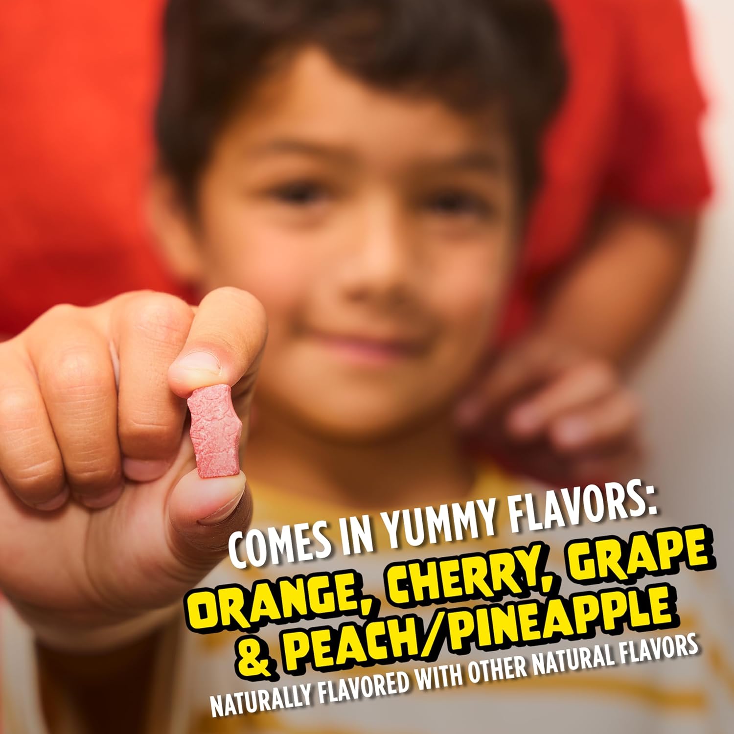 Flintstones Multivitamínico Masticable para Niños con Vitamina C, D, B12 y Hierro, 90 Comprimidos