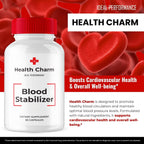 Health Charm Blood Formula Support Capsules - Maximum Strength, All Natural Formula (2 Pack)