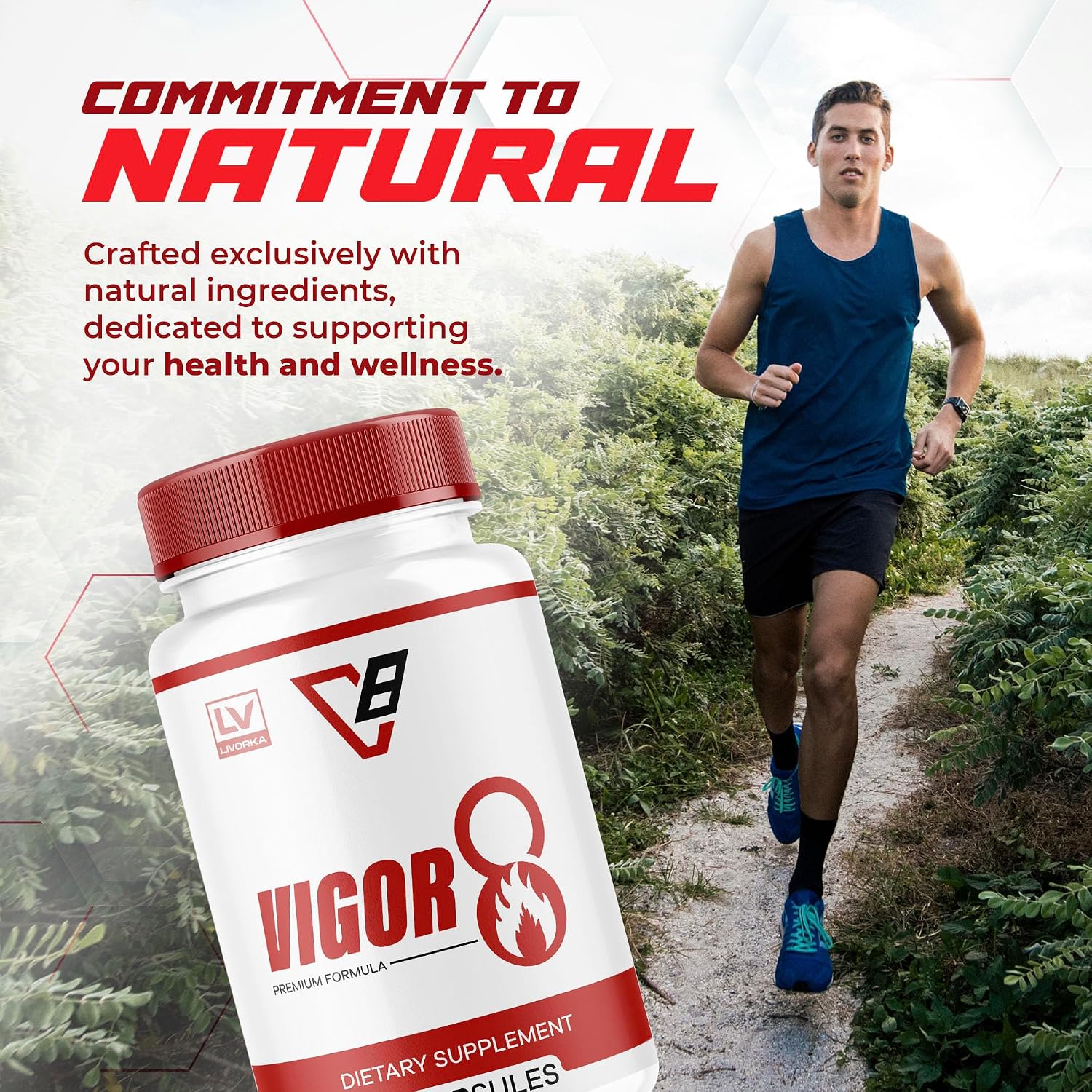 (5 Pack) Vigor 8 For Men, Vigor 8 Pills For Men, Vigor 8 Force For Men, Vigor8 Pills, Vigor 8 Pills, Vigor 8 Premium Formula, Vigor8 Male Pills, Vigor 8 Male Supplement, 300 Capsules for 5 Months