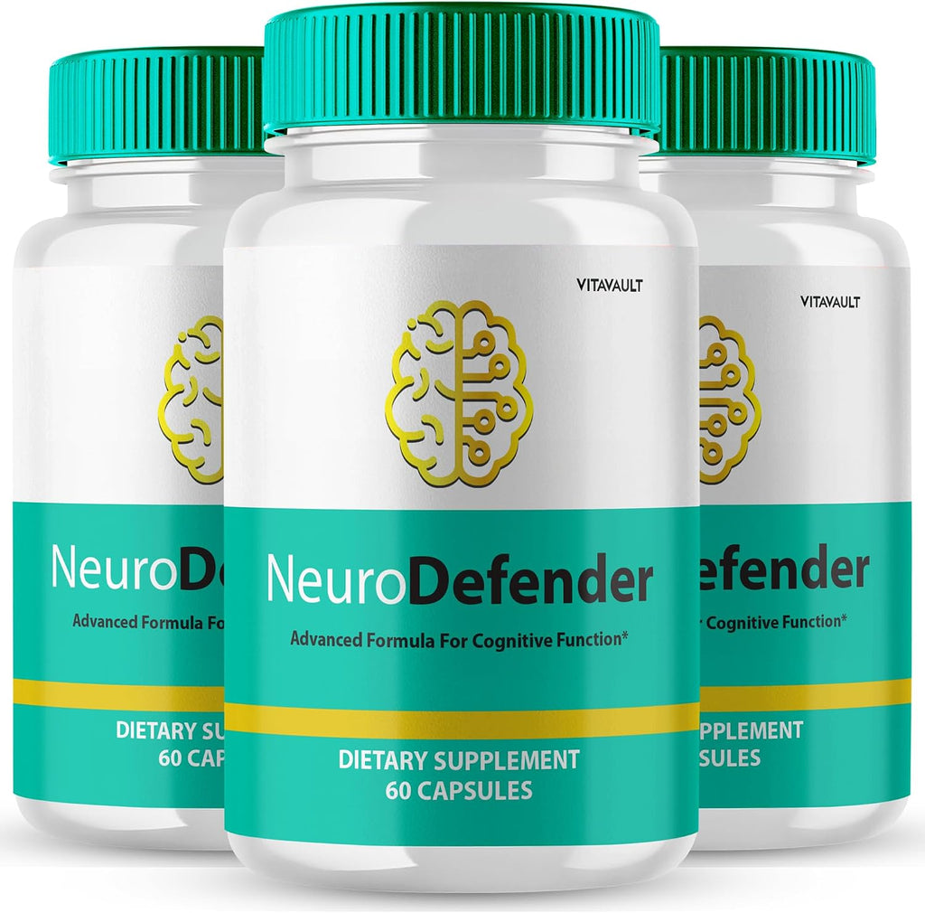 Neuro Defender - Fórmula Avanzada para la Salud Cerebral (3 Pack)