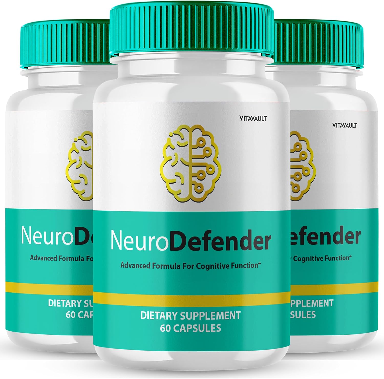 Neuro Defender - Fórmula Avanzada para la Salud Cerebral (3 Pack)