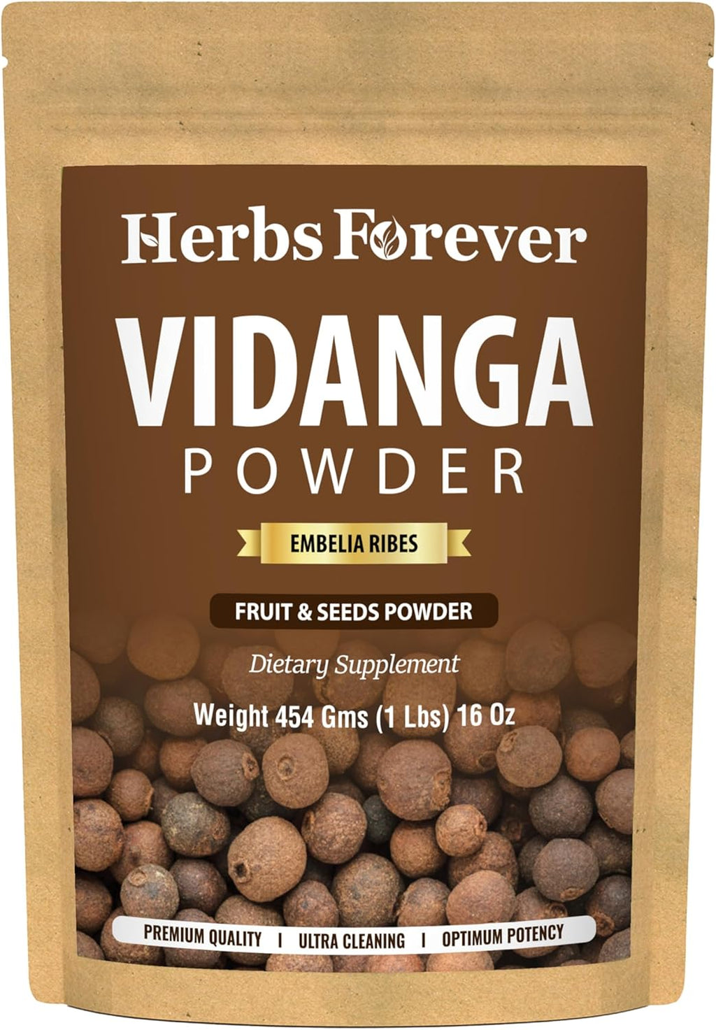HerbsForever Vidanga (Embelia Ribes) Powder - 454 g