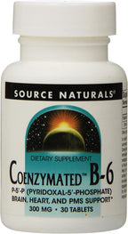 Source Naturals Coenzymated B-6 – Piridoxal Fosfato 333 mg – 30 tabletas