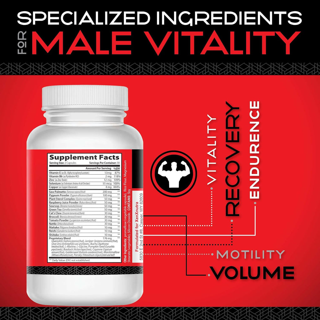 Mr. Man Support – Suplemento de Fertilidad Masculina para la Salud del Esperma y el Equilibrio Hormonal