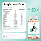 VITA Globe Gomitas Prenatales con Aceite de Pescado – 60 unidades, Multivitamínico con DHA, Folato, Vitamina D3, B12, Biotina y Yodo
