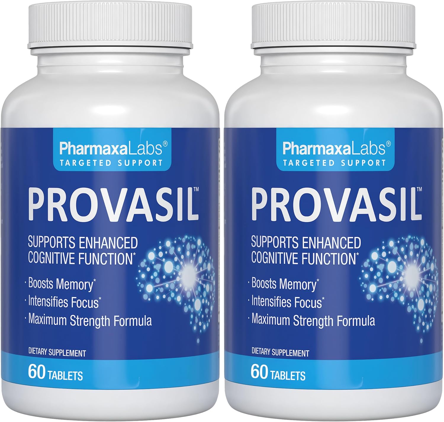 Provasil Máxima Potencia - Suplemento Cerebral para Memoria y Concentración - 60 Comprimidos