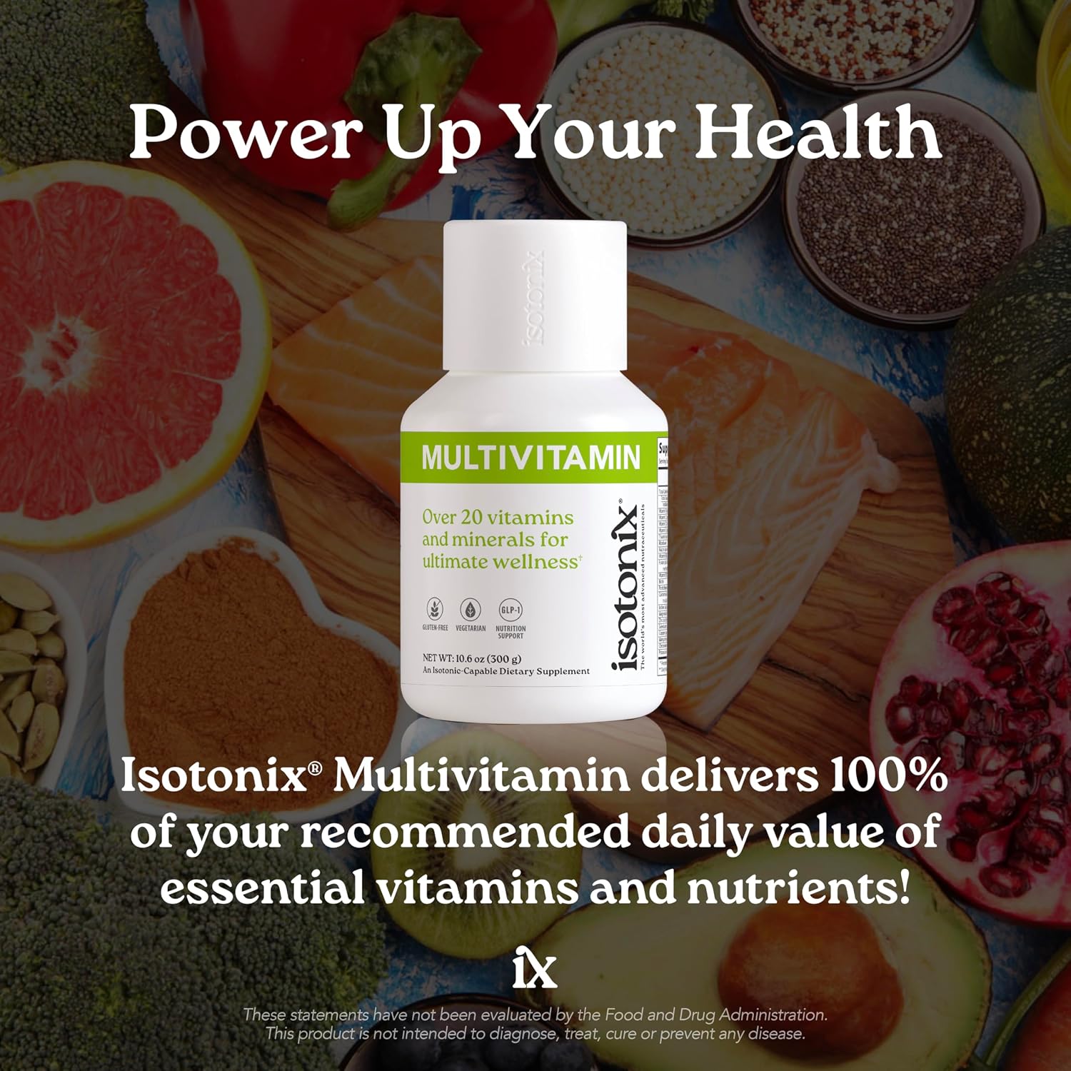 Isotonix Multivitamin Powder Sin Hierro – 90 Servicios