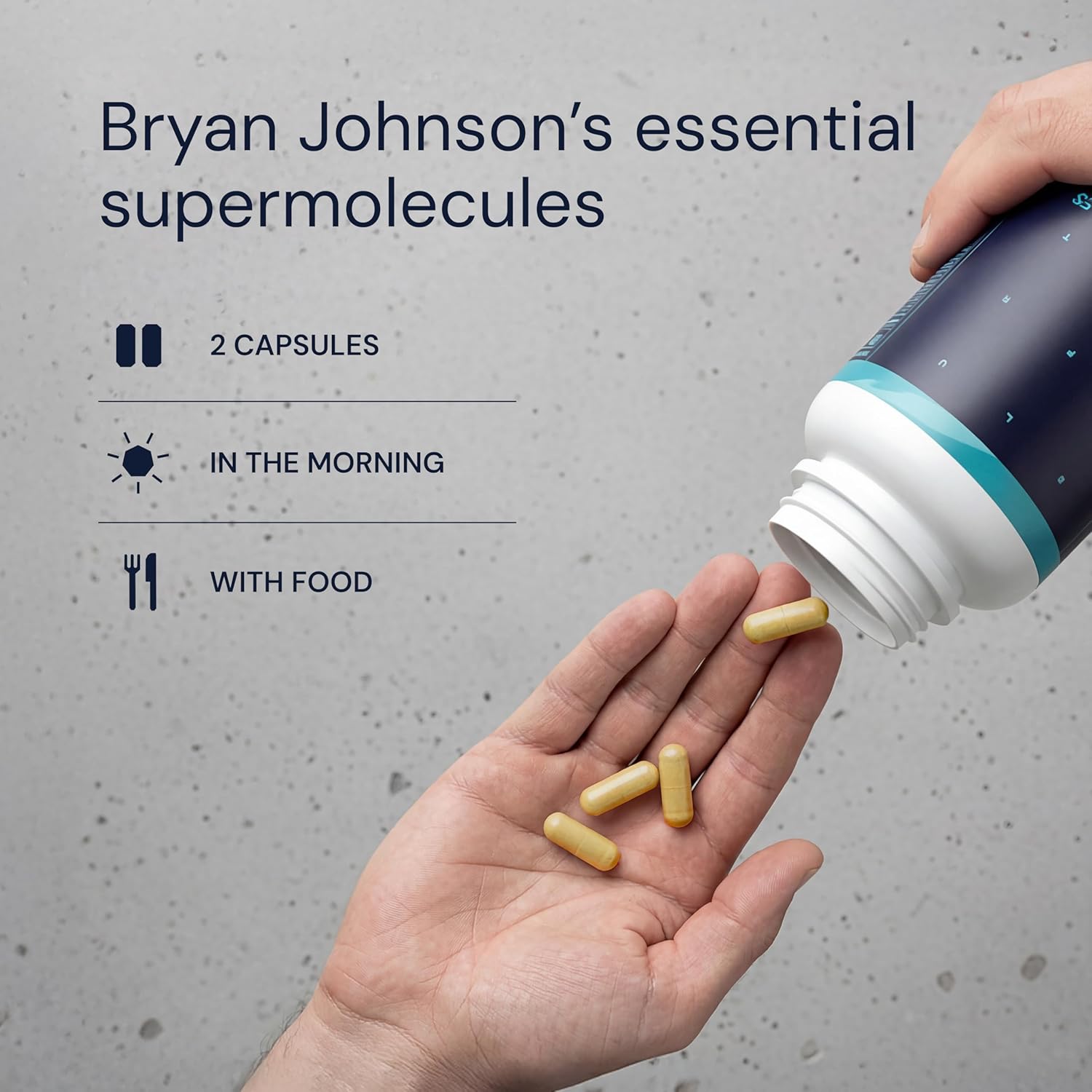Blueprint Essential Capsules - Multivitamínico Diario con Calcio, Vitamina D y Zinc (30 Cápsulas)