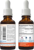Sandhu's Gotas de Vitamina D3 y K2 para Adultos | 5000 UI D3, 120 mcg K2, 2 x 30 ml