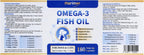 MARIMER Omega-3 Fish Oil for Dogs & Cats, Snip Tips Softgels, 180 Count