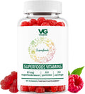 VITA GLOBE Superfood Gummy Vitamins – Gominolas de Superalimentos para Apoyo Inmunitario y Antioxidante – 60 Unidades