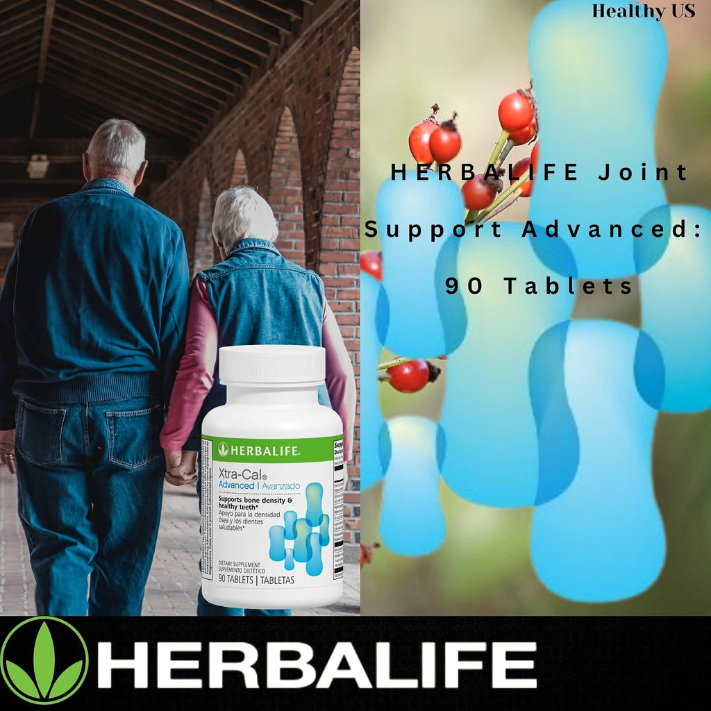 Herbalife Xtra-Cal Advanced: Comprimidos con Vitamina D y Minerales, Rico en Calcio (90 Comprimidos)