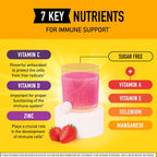 Airborne Very Berry Comprimidos Efervescentes de Vitamina C 1000mg, 36 unidades