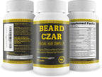 The Beard Czar - Complexo Facial para Barba, Fórmula Masculina, 60 Cápsulas