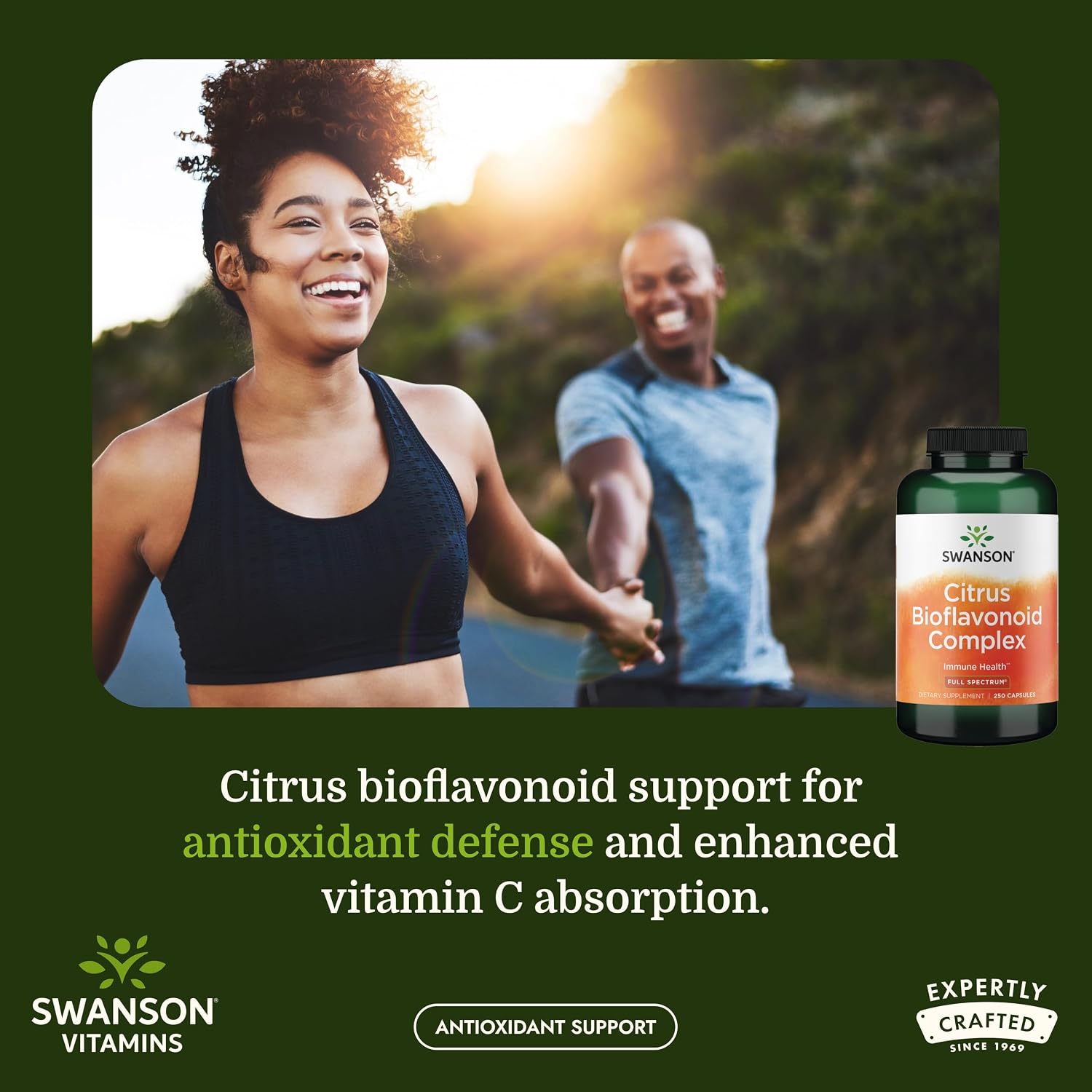Swanson Complejo de Bioflavonoides Cítricos Full Spectrum, 250 Cápsulas