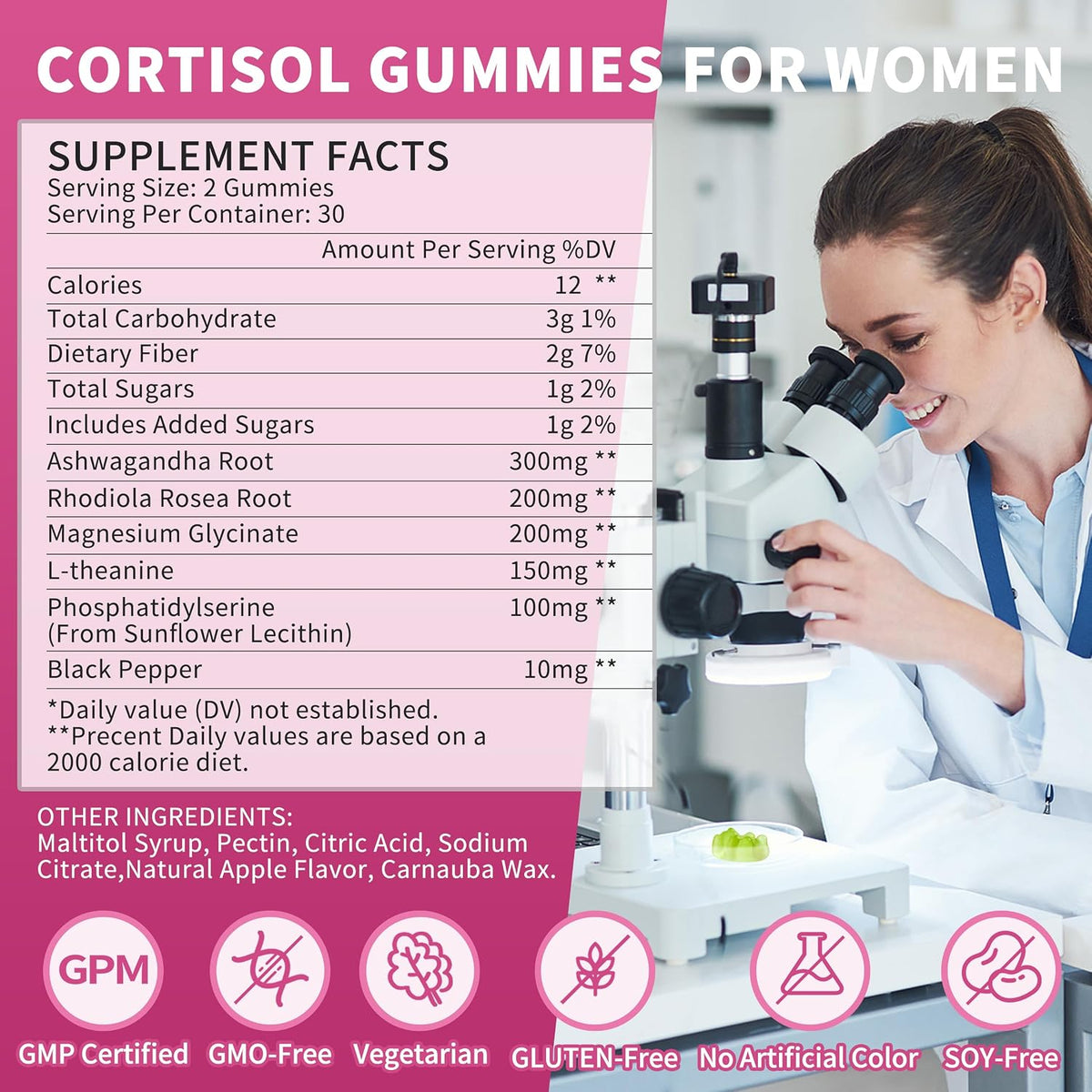 Wanish Gominolas de Cortisol para Mujeres - – Rhodiola Rosea: Otra planta adaptógena que puede contribuir a – Image 6