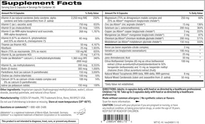 Klaire Labs MultiThera 1 Plus K – – Oligoelementos biodisponibles: Incluyen zinc, selenio, cobre y manganeso, – Image 4