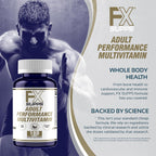 FXSUPPS Performance Multi-Vitamin con Aminoácidos, Beta-Alanina y L-Carnitina, 180 Comprimidos