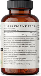 Futurebiotics Biotin 5000 MCG - 360 Comprimidos Vegetarianos