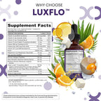 LuxFlo Biotina y Colágeno Líquido - Suplemento Completo para Cabello, Piel y Uñas