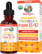 MaryRuth's Organics Gotas de Vitamina D3 y K2 para Niños Pequeños - 30 ml
