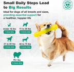 Doggie Dailies Masticables Cognitivos para Cachorros con DHA, Selenio, Ashwagandha Orgánica y Antioxidantes – 120 Masticables Blandos Sabor Mantequilla de Cacahuete