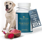 BILL & COO Best Lives Suplemento de Fibra con Probióticos, Colágeno Bovino y Remolacha para Perros - 90g