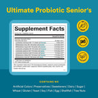 Natural Factors Ultimate Probiotic Senior's - 35 mil millones de UFC - 30 Cápsulas
