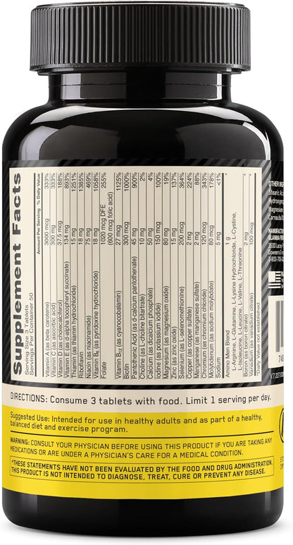 Optimum Nutrition Opti-Men Multivitamínico para Hombres, 150 Comprimidos – Image 7