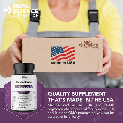 Real Science Nutrition ScleroEase - Complejo – Digestión confortable: El óxido nítrico favorece la circulación y – Image 8