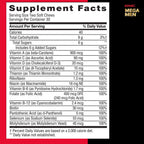 GNC Mega Men Multivitamínico en Gominolas Blandas para Hombres - Sabor Frutas Mixtas - 60 Unidades