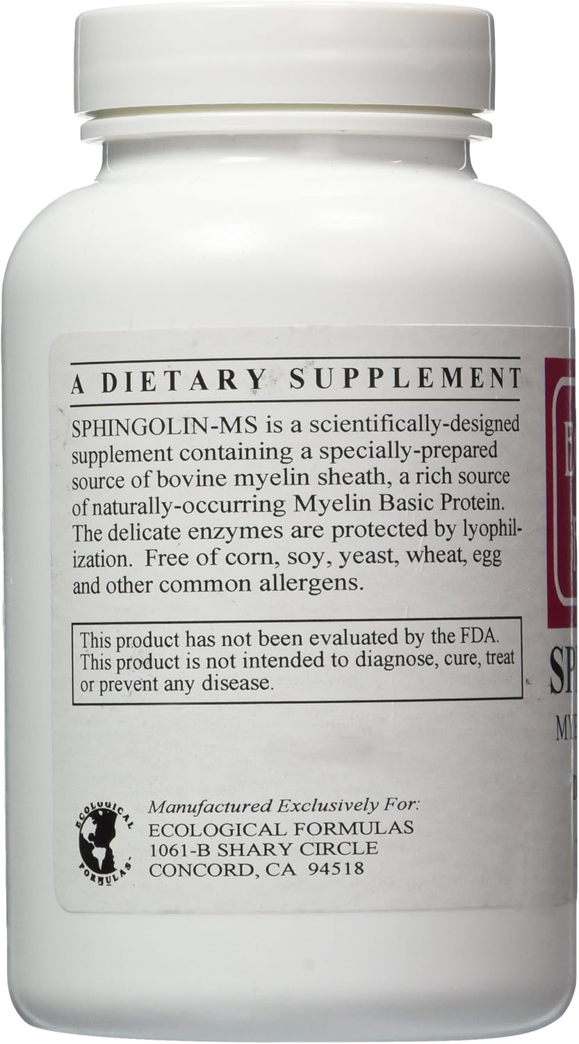 Ecological Formulas - Esfingolina 200 mg 240 cápsulas