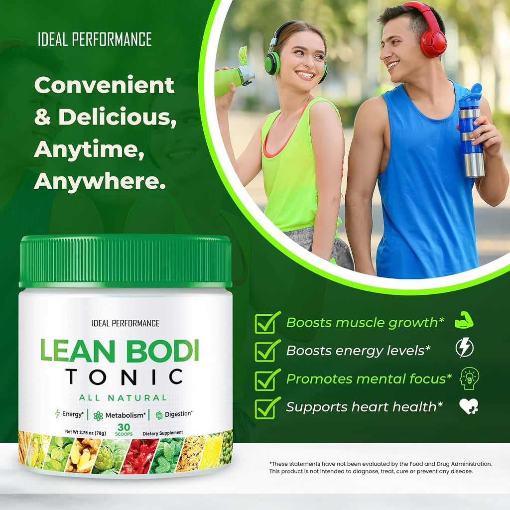 Lean Bodi Tonic Powder Official Formula - 5 Paquetes