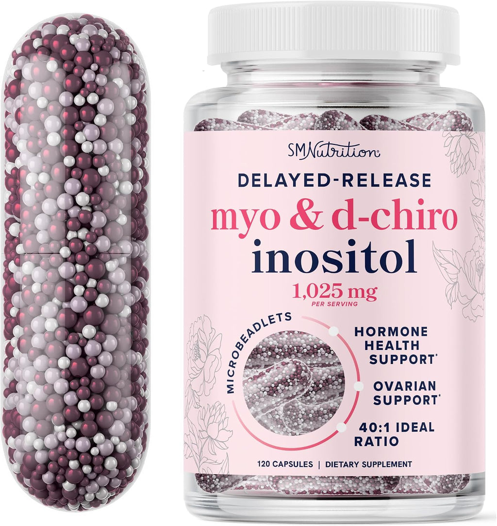 Myo-Inositol y D-Chiro Inositol 40:1 - 120 Cápsulas Vegetales