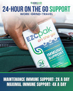 EZC Pak On The Go - Equinácea, Vitamina C y Zinc para las Defensas