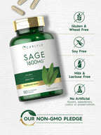 Carlyle Salvia 180 Cápsulas - Complemento Alimenticio de Alta Potencia