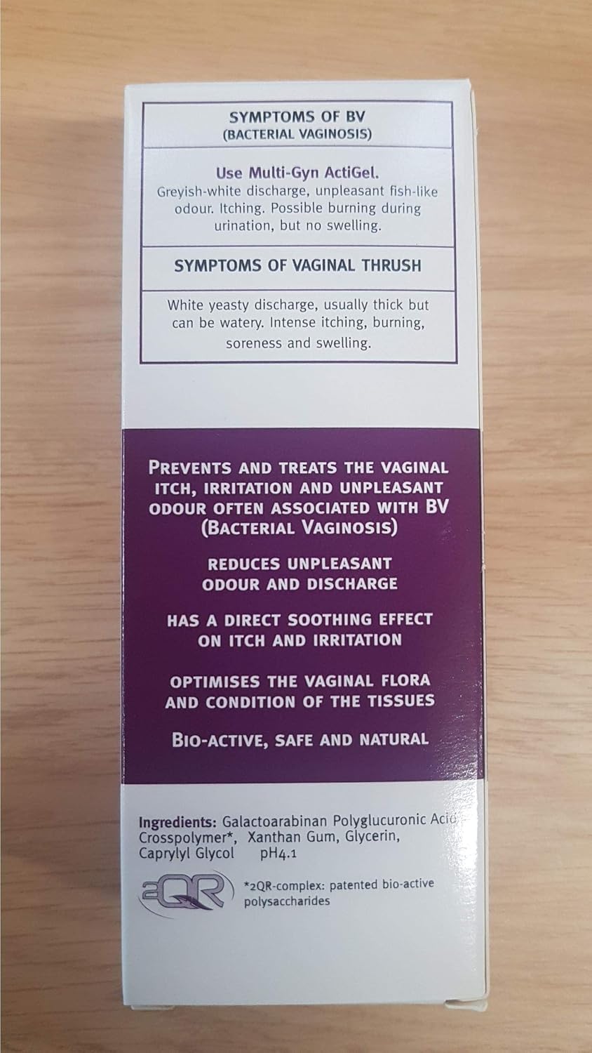 Multi-gyn Actigel - Gel íntimo bioactivo para el bienestar vaginal, 50ml