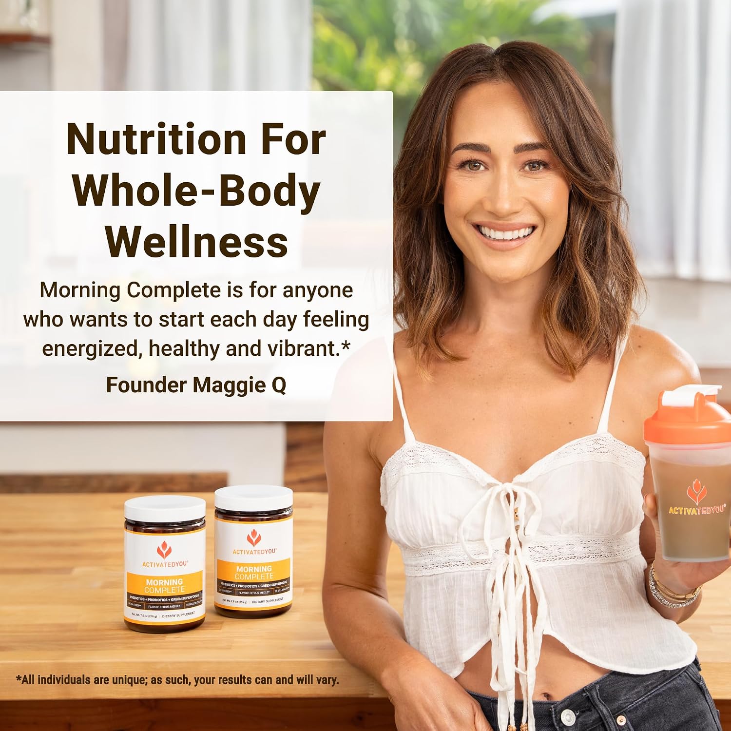 ACTIVEDYOU Morning Complete Mezcla de Verduras y Probióticos - 30 porciones (Cítricos)