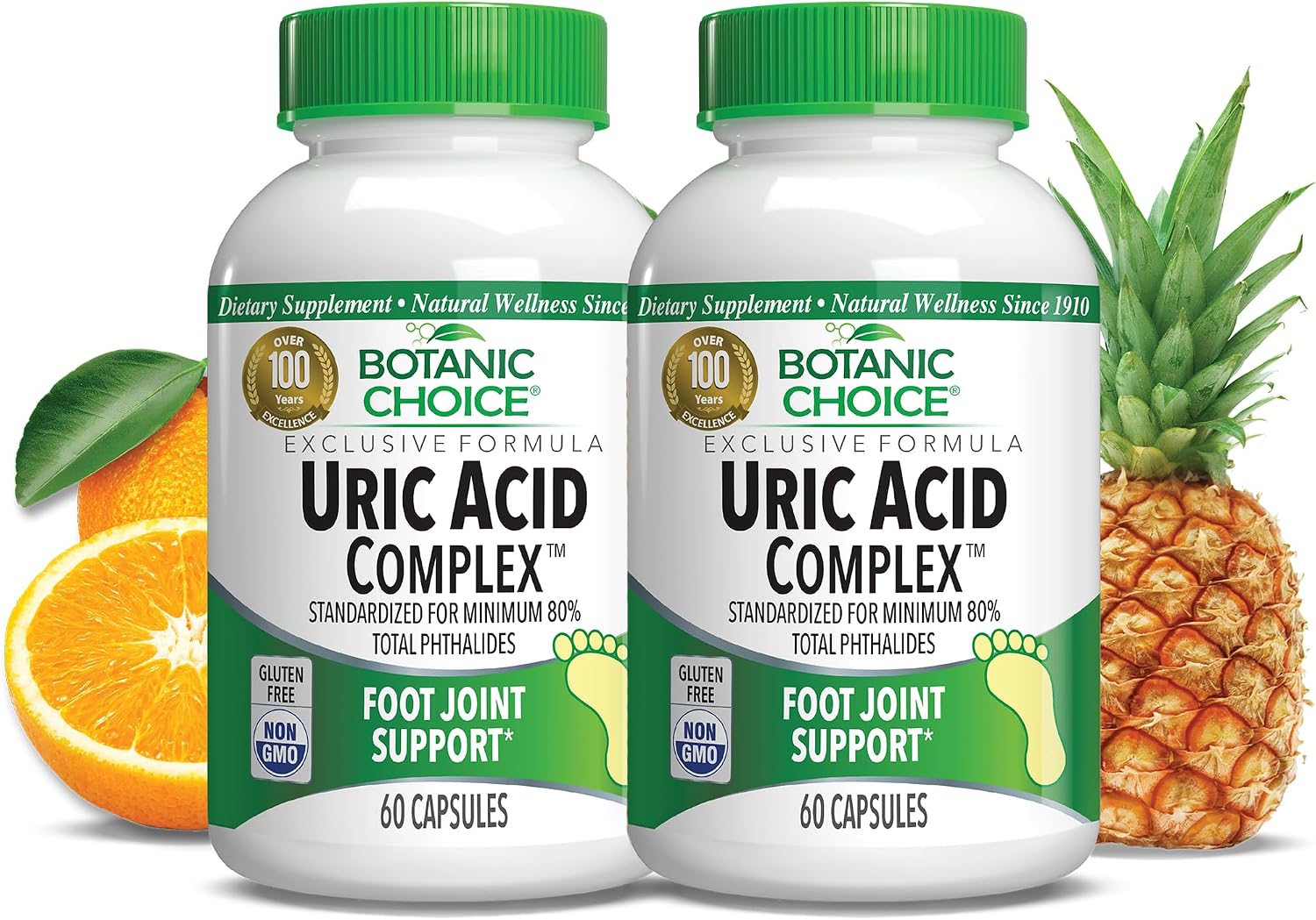 Botanic Choice Uric Acid Complex - 60 Capsules