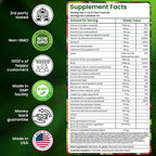 AAMATEC LIFE Multivitamínico con Zinc y Mezcla de 42 Frutas y Verduras - 60 Cápsulas