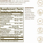 Solgar B-Complex "100" – 100 Cápsulas Vegetales (Pack de 2)