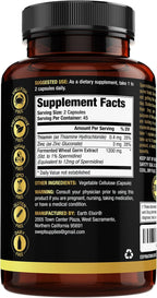 Earth Elixir Espermidina 1200mg (90 Cápsulas) – Antiaging – Extracto de Germen de Trigo Fermentado