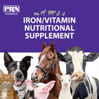 PRN Pharmacal Liqui-Tinic 4X - Iron and Vitamin B Supplement for Cattle and Horses - Liver Flavor - 1 Gallon (3.78 L)