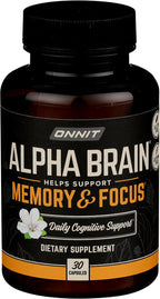 Onnit Labs Alpha Brain, 30 Cápsulas